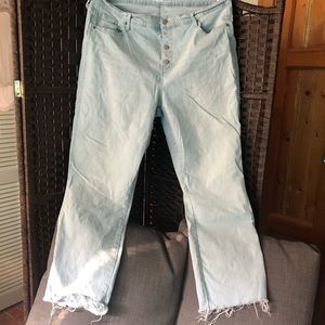 Crop fit and flare jeans for tall girls!